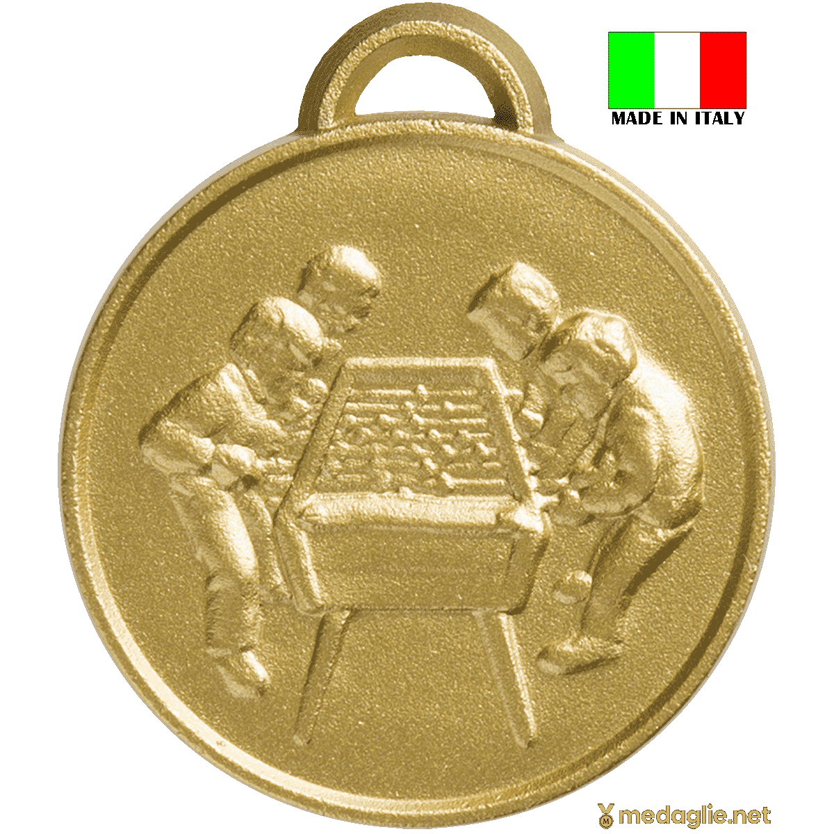 z1179 Calcio Balilla - medaglie coniate - immagine 1