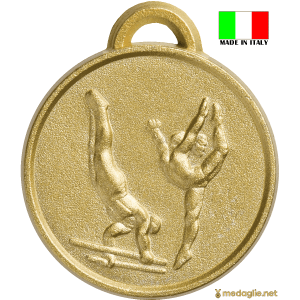 Premiazione ginnastica con medaglia coniata personalizzabile