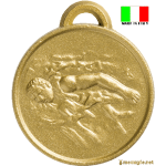 Medaglia sportiva nuoto con nastro
