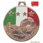 Medaglia calcio fronte coniato