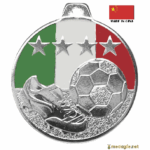 Medaglia calcio sportiva grande formato