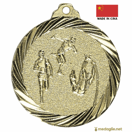 Medaglia running gara sportiva