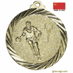 Medaglia pallacanestro oro 32 mm