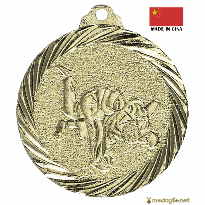 Medaglia judo sport da combattimento