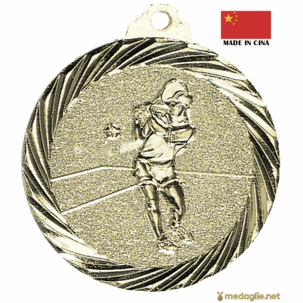 Medaglia tennis oro 32 mm