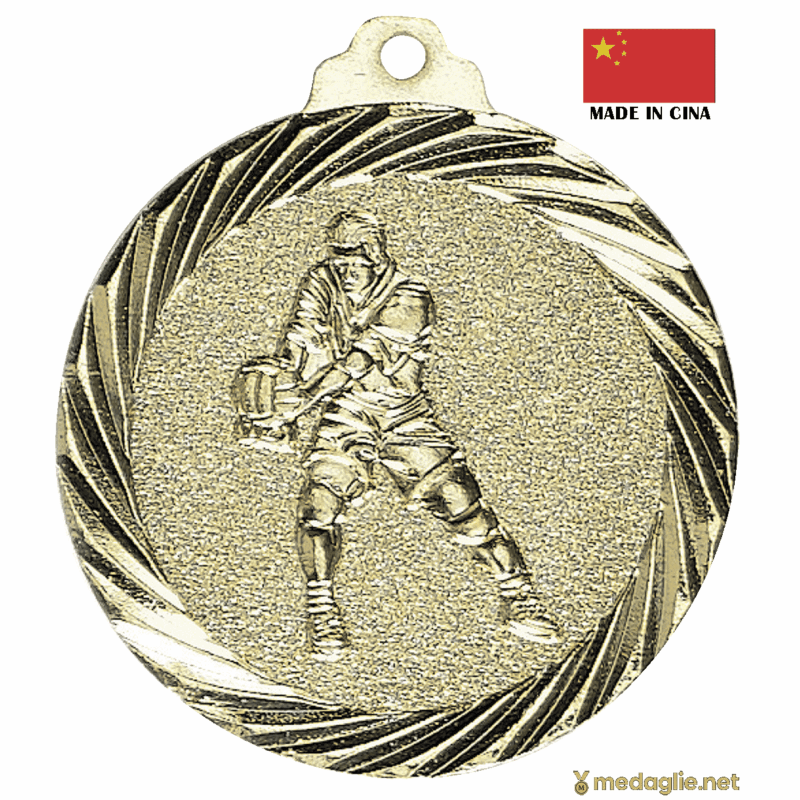 Medaglia pallavolo oro 32 mm