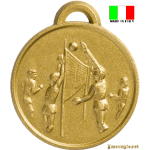 Medaglie pallavolo con retro personalizzabile