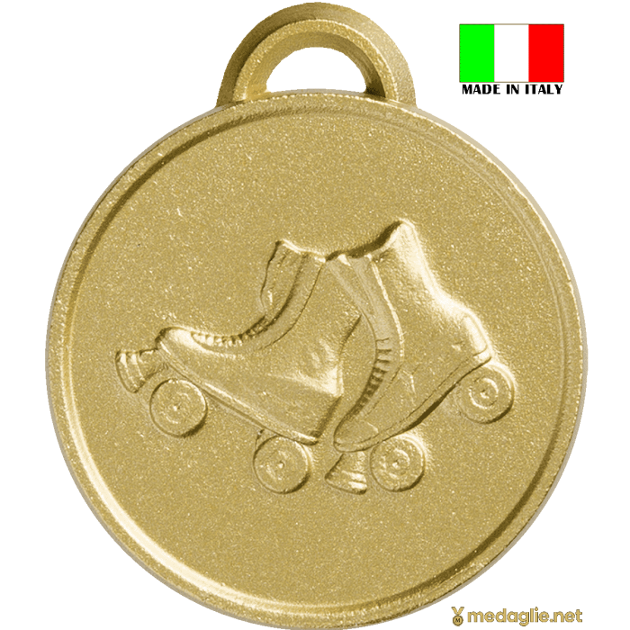 medaglia pattinaggio coniata personalizzabile per gare