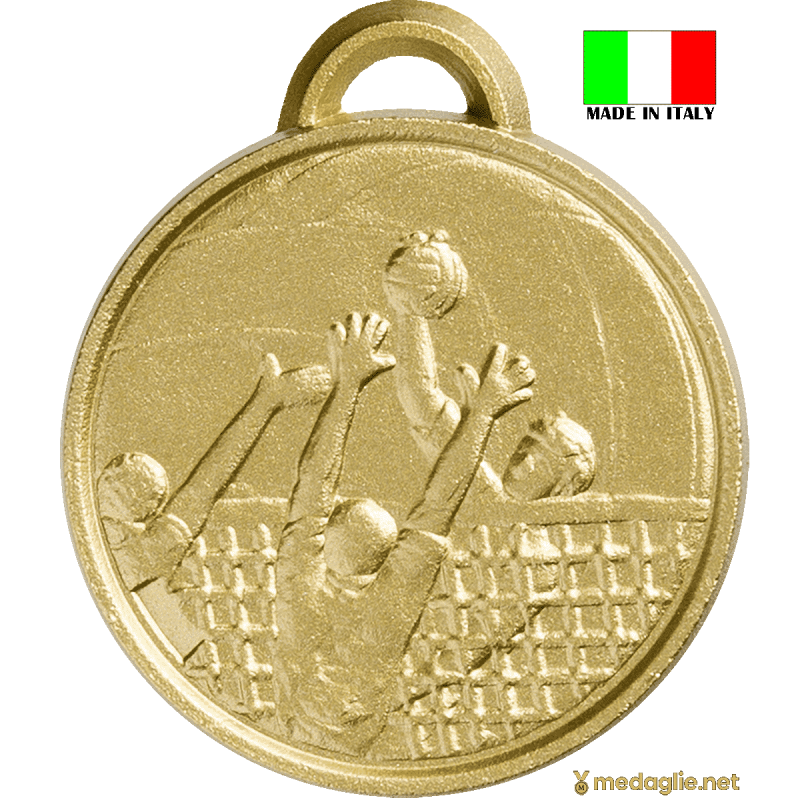 Medaglie pallavolo coniate personalizzabili