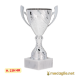 Trofei personalizzati oro argento bronzo