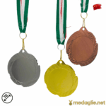 medaglia 70 linea-sagomata-laurea-sport