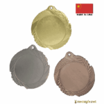 Medaglia Sportiva Personalizzabile Linea Laurea sagomata Sport diam.70 2 medaglia 70 linea sagomata laurea sport 1piccola