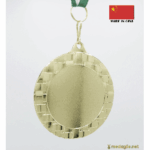 medaglia sportiva personalizzabile 70 mm oro lucentissima
